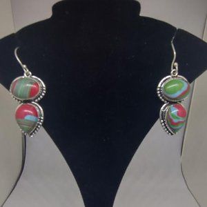 Handmade Sterling silver with Malachite stone